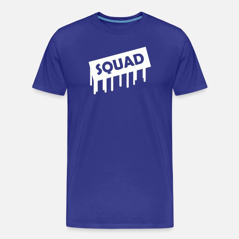 squad- - Männer Premium Bio T-Shirt - Königsblau