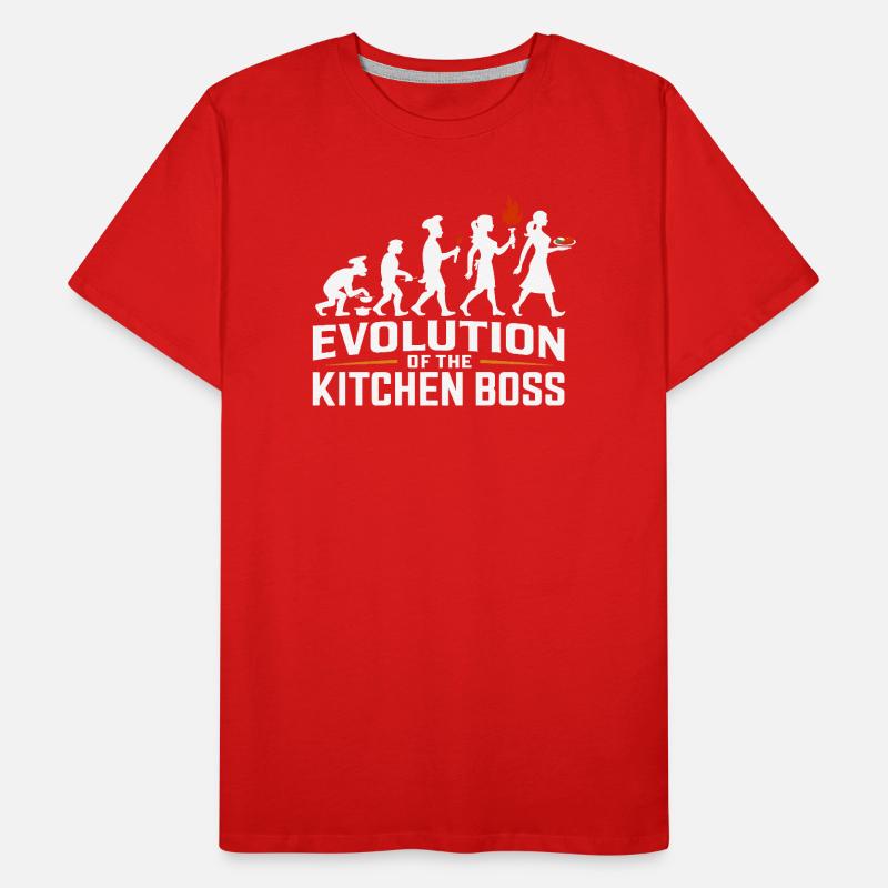 Évolution du chef T-shirt bio Premium Homme