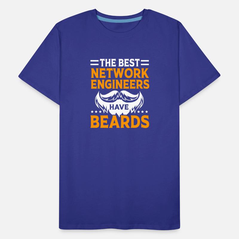 Network Computer Scientist Programmer Admin Men's Premium Organic T-Shirt