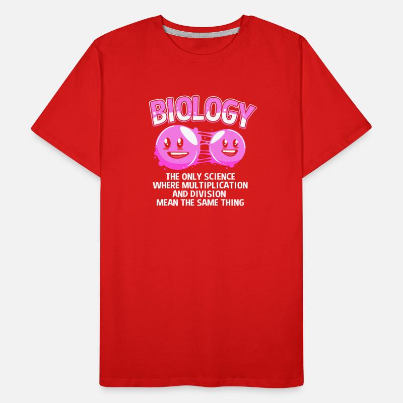 Molecule Structural Formula Men's Premium Organic T-Shirt