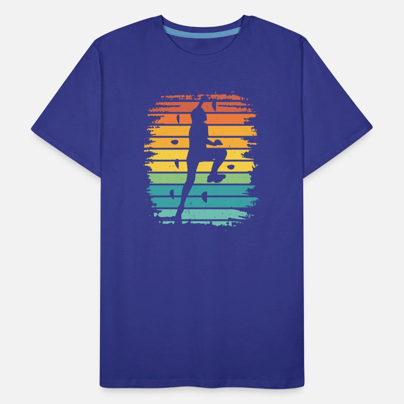 Bloc de bloc de Boulderer T-shirt bio Premium Homme