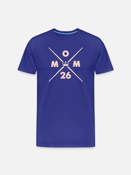 Maman 26 ans - T-shirt bio Premium Homme - bleu roi