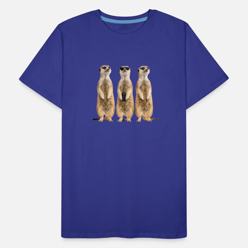 Équipe de sécurité drôle d’Erdmänchen T-shirt bio Premium Homme