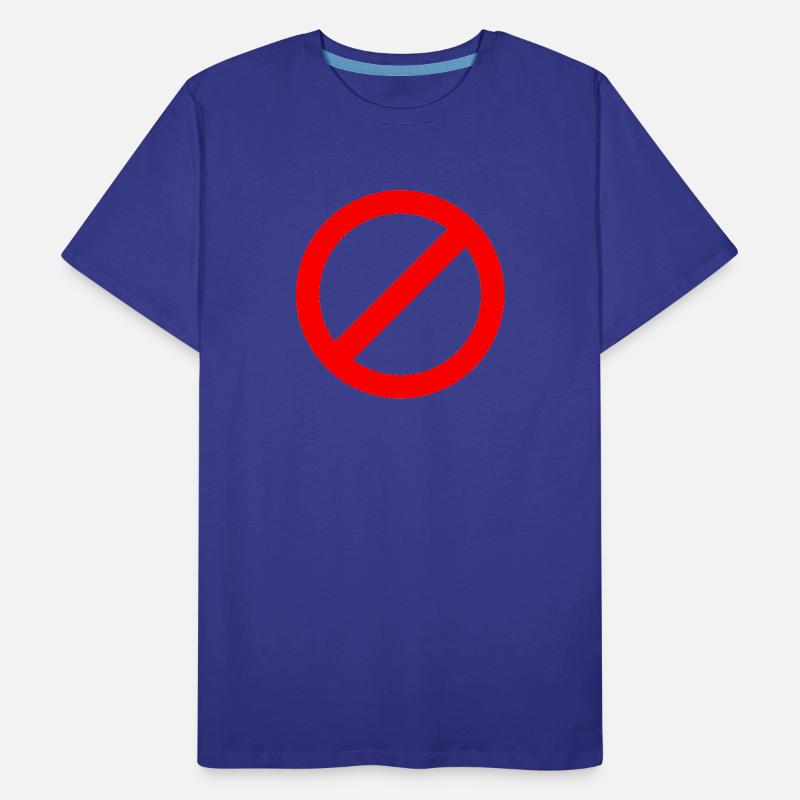Interdit T-shirt bio Premium Homme