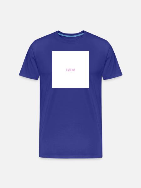 Pilates Club - Men's Premium Organic T-Shirt - royal blue