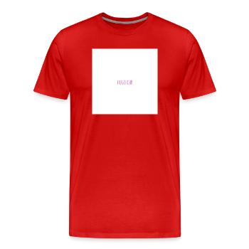 Pilates-Club - Männer Premium Bio T-Shirt - Rot - Vorne - Damien (186cm)