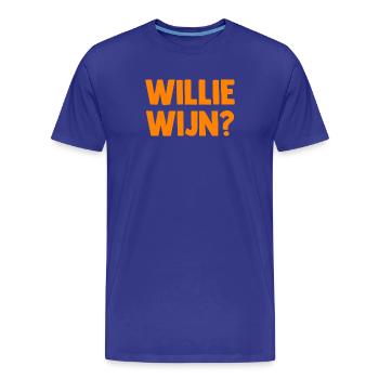 Willie Wijn ? - Pays-Bas Pays-Bas - T-shirt bio Premium Homme - bleu roi - Devant - Damien (186cm)