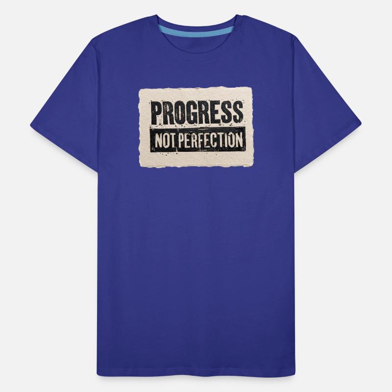 Progrès-pas-perfection T-shirt bio Premium Homme