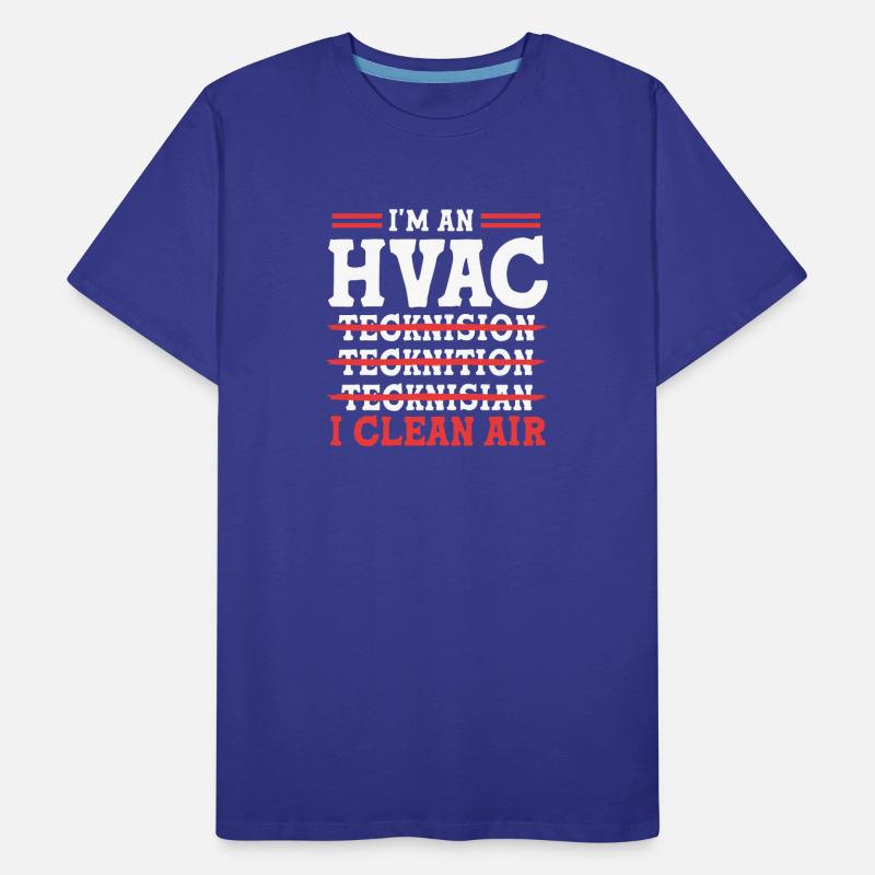 Technicien en climatisation de chauffage Technicien en réfrigération T-shirt bio Premium Homme