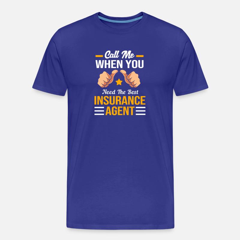 Versicherung Versicherungsagent - Männer Premium Bio T-Shirt - Königsblau