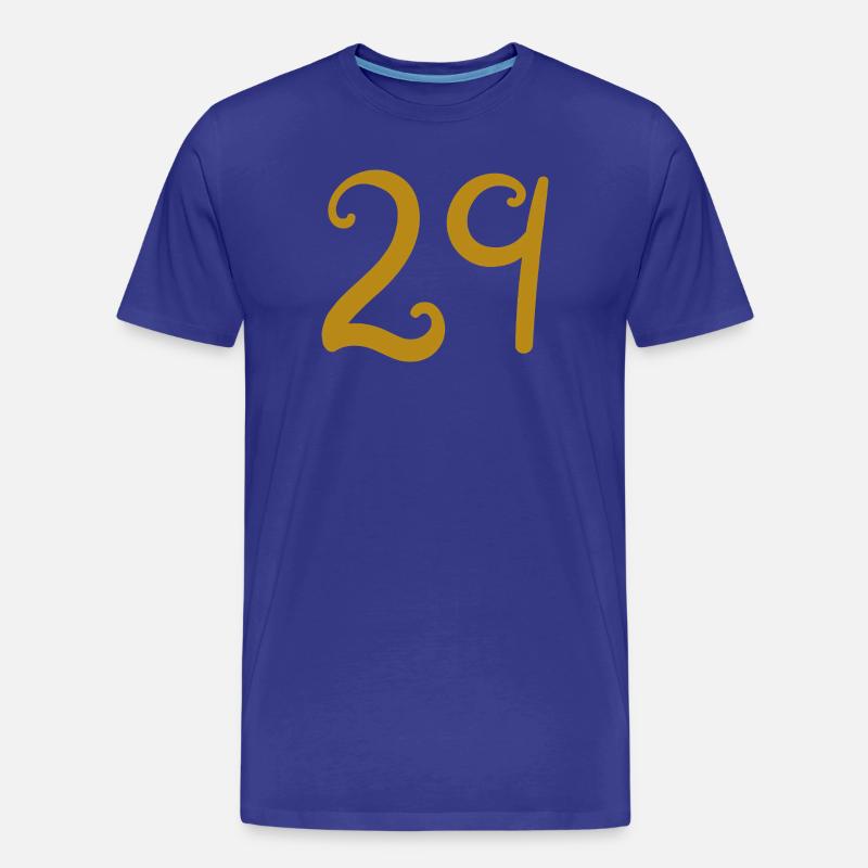 29 - T-shirt bio Premium Homme - bleu roi