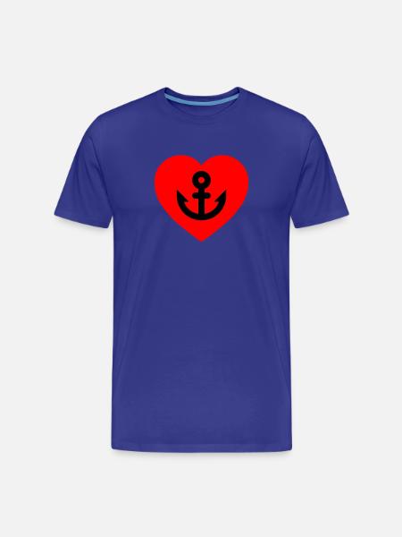Voile - T-shirt bio Premium Homme - bleu roi