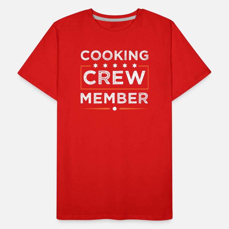 Cooking Crew Männer Premium Bio T-Shirt