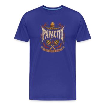 Fiesta Familia Orgullo - Männer Premium Bio T-Shirt - Königsblau - Vorne - Damien (186cm)