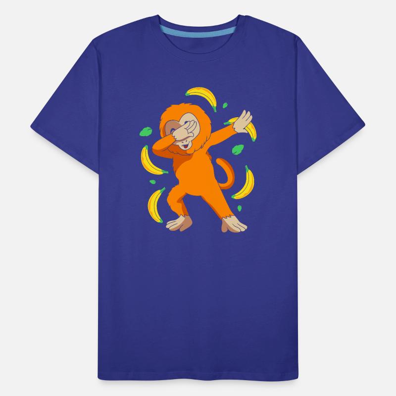 Tamarin Monkey Monkey Monkey Monkey Face Men's Premium Organic T-Shirt