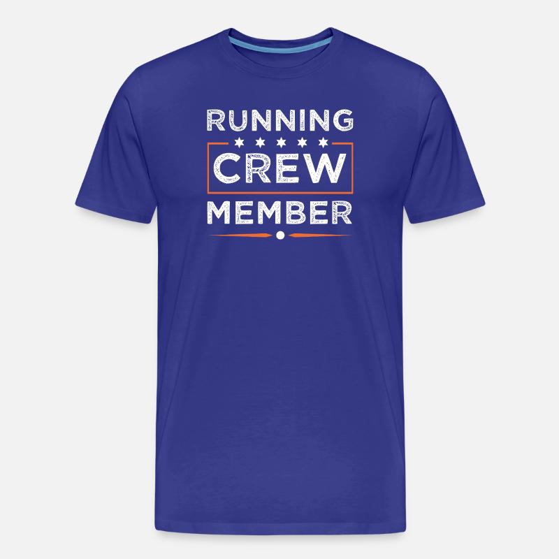 Équipe de Course - T-shirt bio Premium Homme - bleu roi
