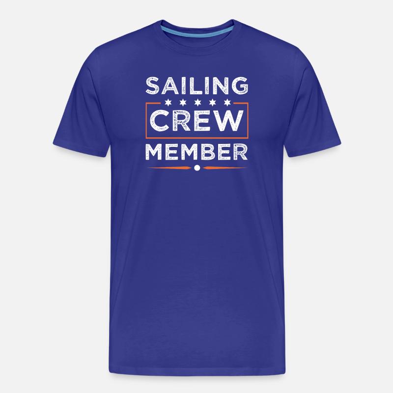 Sailing Crew - Männer Premium Bio T-Shirt - Königsblau