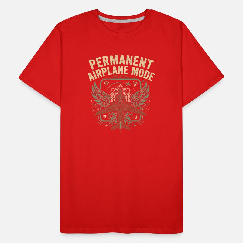 Durée du mode de vol T-shirt bio Premium Homme