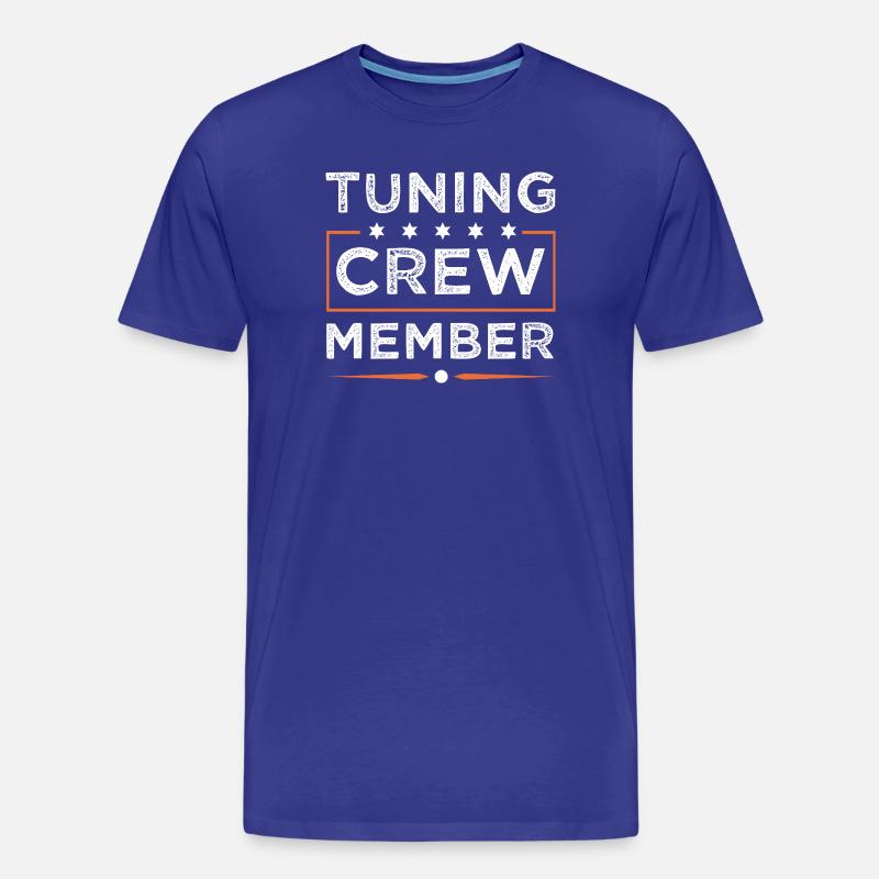 Tuning Crew - Männer Premium Bio T-Shirt - Königsblau