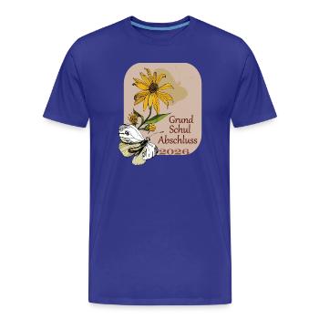  Schulabschluss 2026 - Männer Premium Bio T-Shirt - Königsblau - Vorne - Damien (186cm)