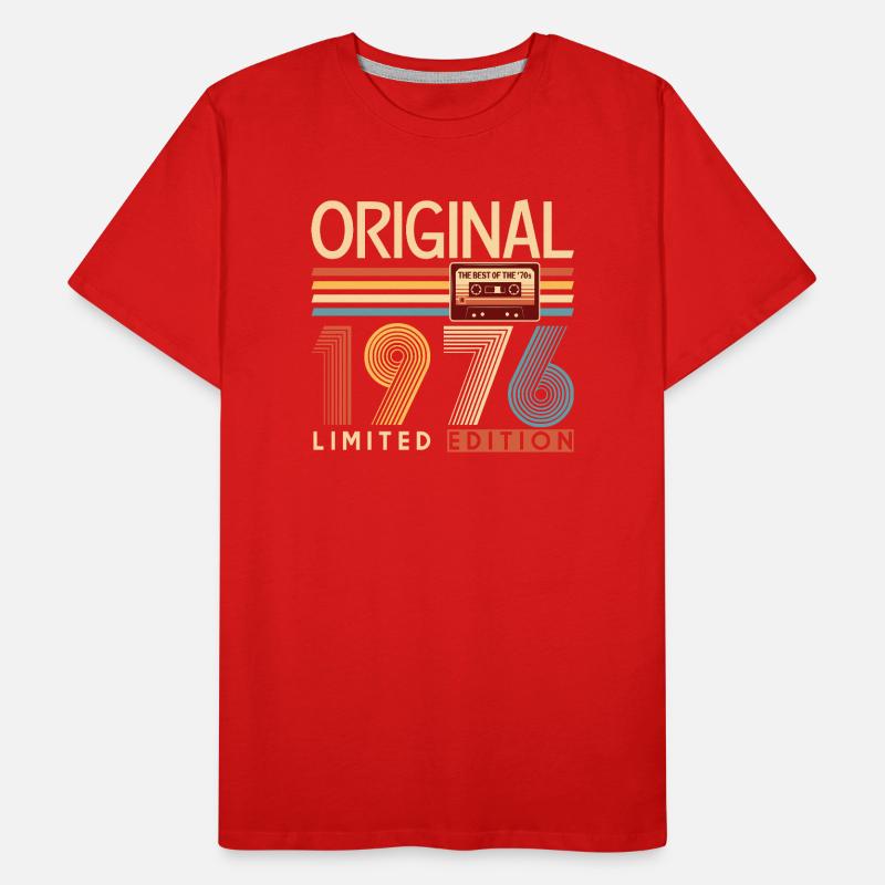 50 ans, 50e anniversaire T-shirt bio Premium Homme
