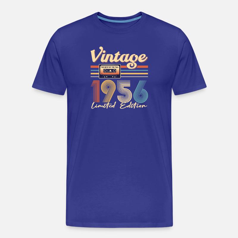 Anniversaire 70 Ans - T-shirt bio Premium Homme - bleu roi