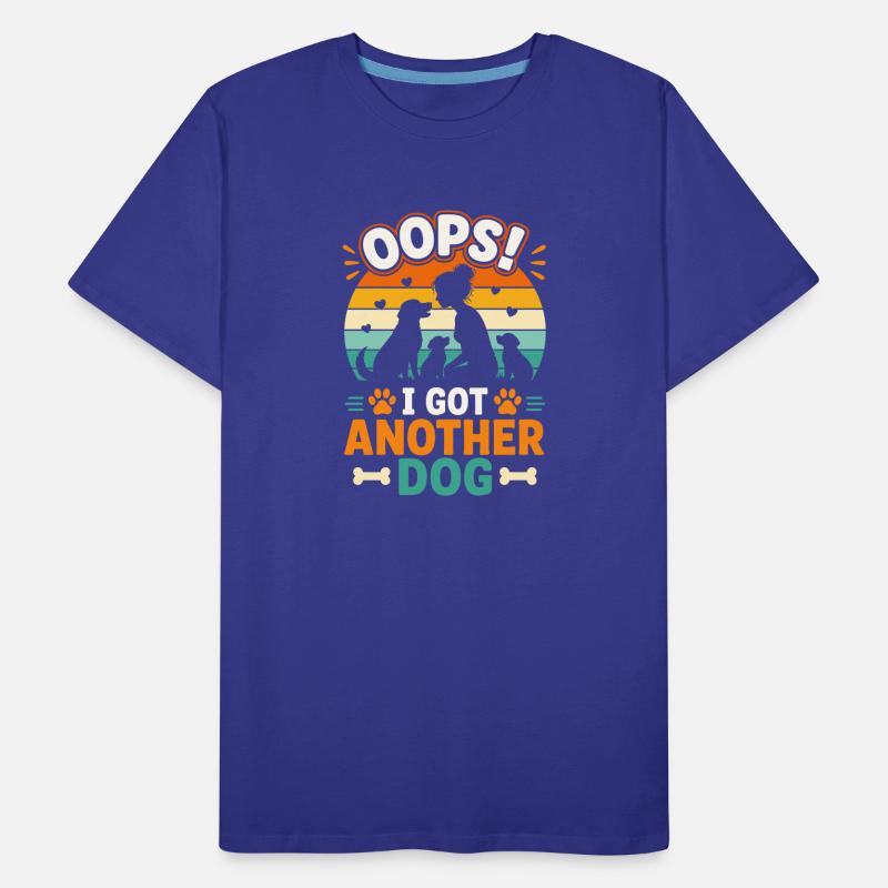 Noch ein Hund: Oops! Männer Premium Bio T-Shirt