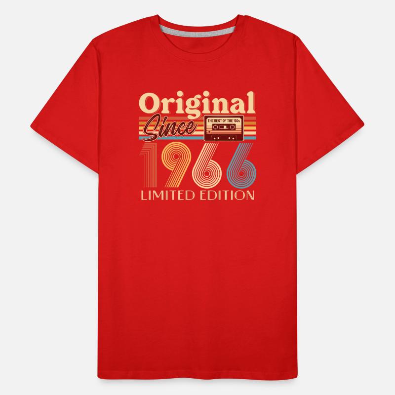 60e anniversaire, 60 ans T-shirt bio Premium Homme