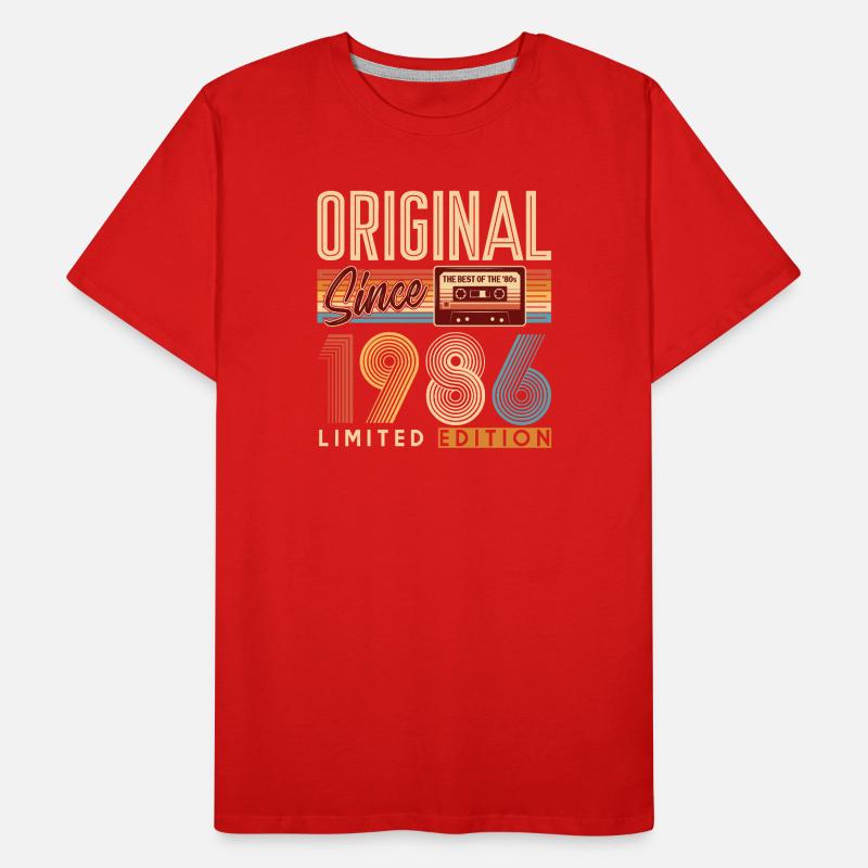 40e anniversaire, 40 ans T-shirt bio Premium Homme