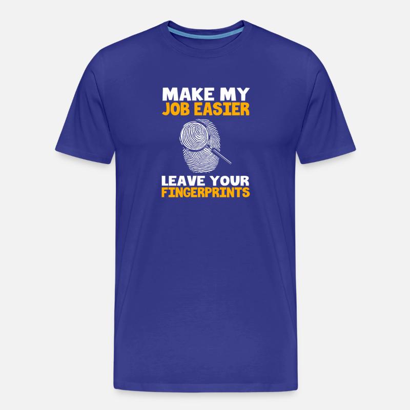 Forensik Forensiker Rechtsmedizin - Männer Premium Bio T-Shirt - Königsblau