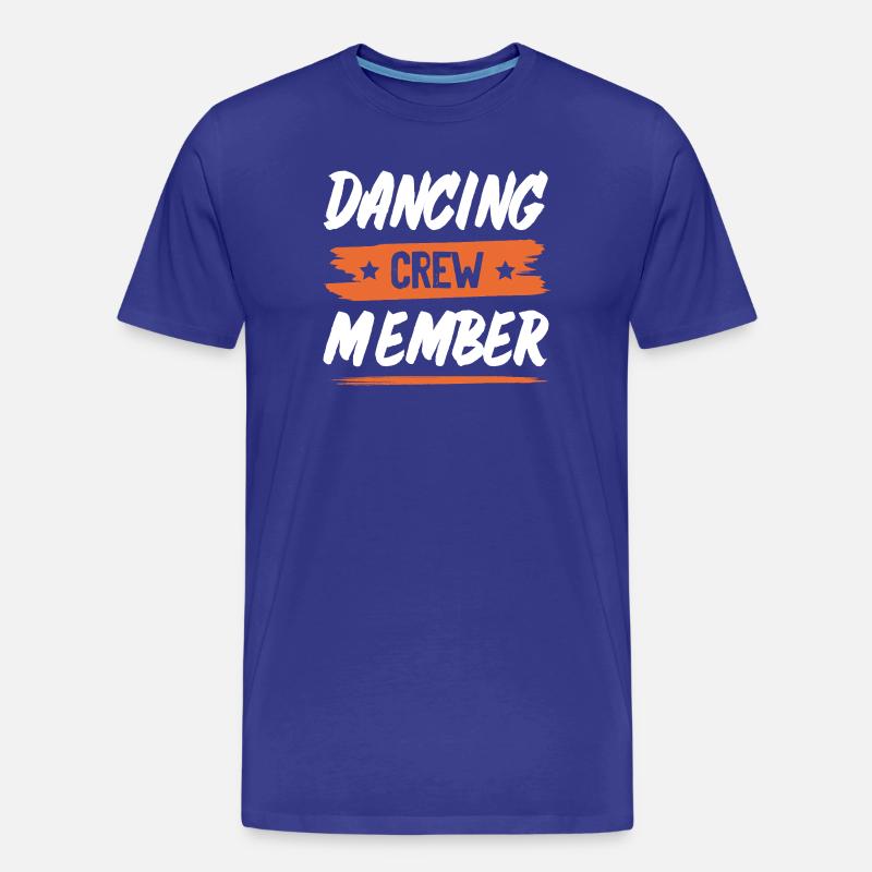 Dancing Crew - Männer Premium Bio T-Shirt - Königsblau
