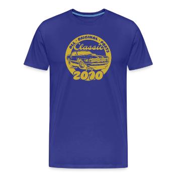 16. Geburtstag - Klassiker Musclecar 07/2010 - Männer Premium Bio T-Shirt - Königsblau - Vorne - Damien (186cm)