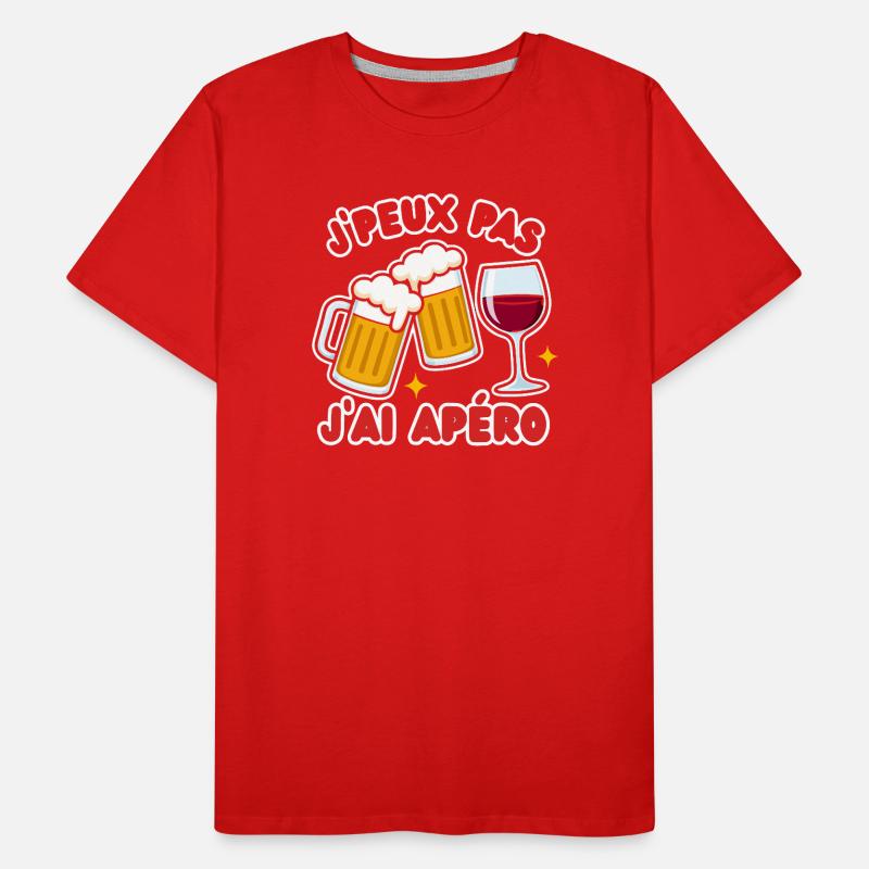 J'peux pas jai apéro T-shirt bio Premium Homme