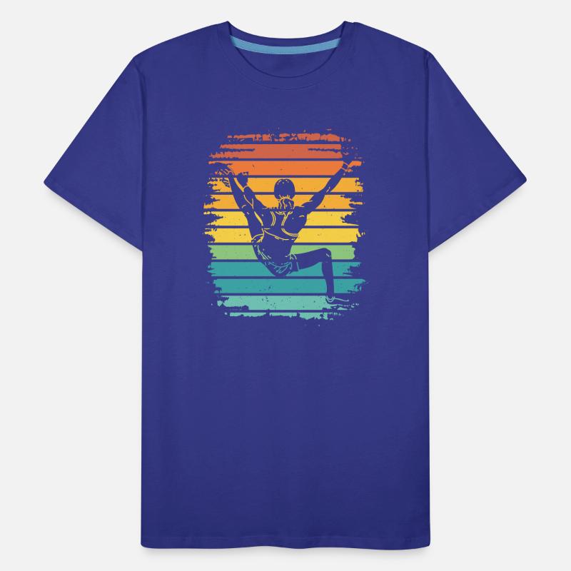 Bloc de bloc de Boulderer T-shirt bio Premium Homme