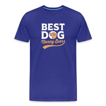 Haustier Sitter Haustiere Babysitter - Männer Premium Bio T-Shirt - Königsblau - Vorne - Damien (186cm)