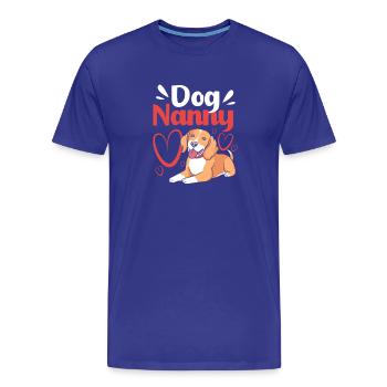Haustier Sitter Haustiere Babysitter - Männer Premium Bio T-Shirt - Königsblau - Vorne - Damien (186cm)