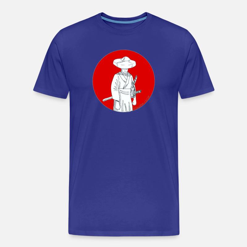 RONIN - Männer Premium Bio T-Shirt - Königsblau