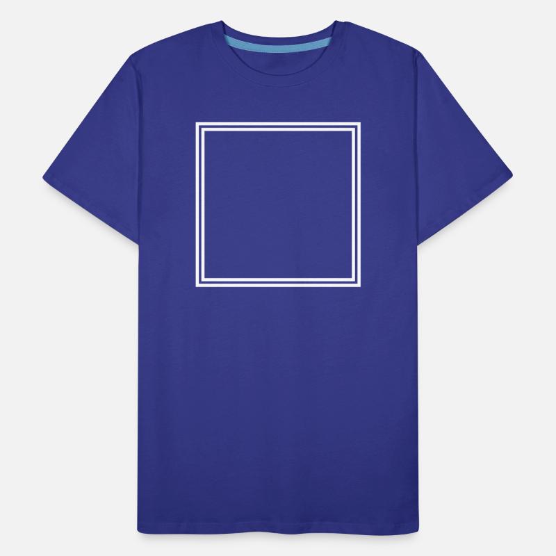 Frame Empty Men's Premium Organic T-Shirt
