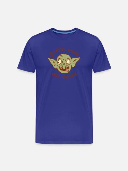 Mode Gobelin activé - T-shirt bio Premium Homme - bleu roi