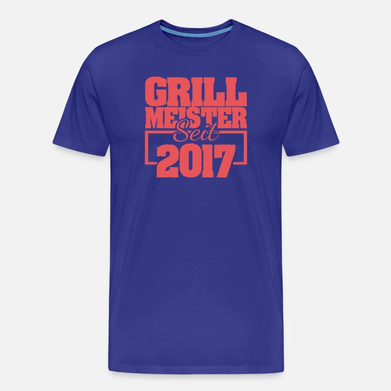 2017 - Männer Premium Bio T-Shirt - Königsblau