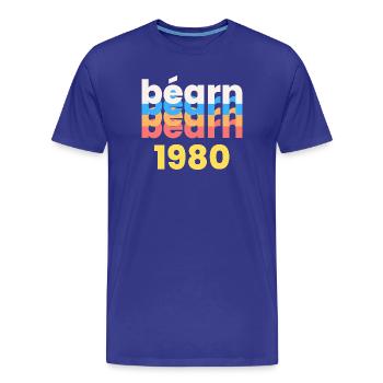 Bearn T-Shirt Humor-Geschenk der 1980er Jahre - Männer Premium Bio T-Shirt - Königsblau - Vorne - Damien (186cm)