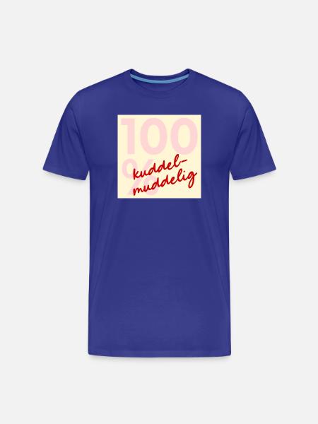 Kuddelmuddly à 100 % - chaos - T-shirt bio Premium Homme - bleu roi