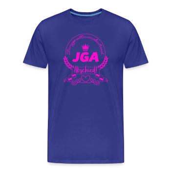 junggesellinnenabschied - Männer Premium Bio T-Shirt - Königsblau - Vorne - Damien (186cm)
