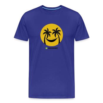 Vacation Mode ON Vacation Summer Motivation - Men's Premium Organic T-Shirt - royal blue - Front - Damien (186cm)