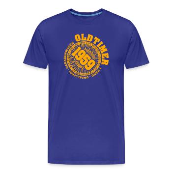1959 - T-shirt bio Premium Homme - bleu roi - Devant - Damien (186cm)