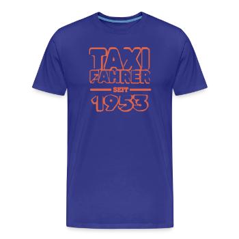 1953 - Männer Premium Bio T-Shirt - Königsblau - Vorne - Damien (186cm)