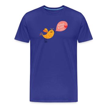  Schulkind 2026 - Männer Premium Bio T-Shirt - Königsblau - Vorne - Damien (186cm)