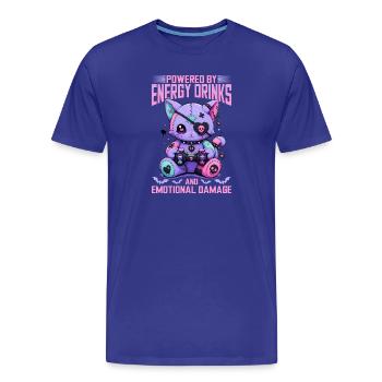 Pastel Goth Soft Goth Gaming Gamer - T-shirt bio Premium Homme - bleu roi - Devant - Damien (186cm)