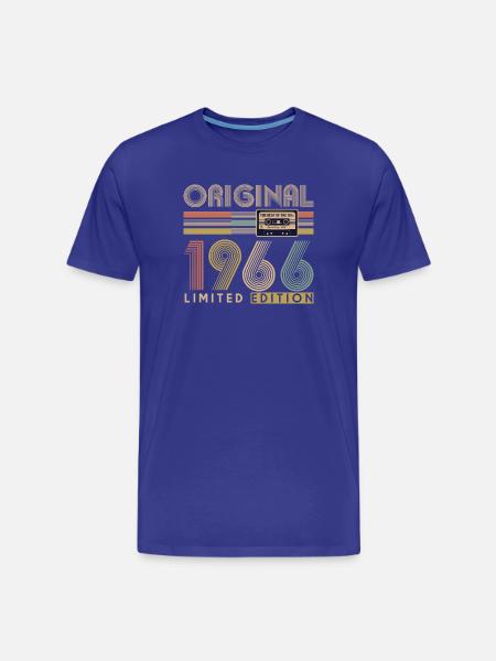 60th birthday, 60 years - Men's Premium Organic T-Shirt - royal blue