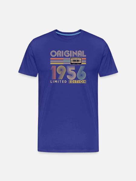 70th birthday, 70 years - Men's Premium Organic T-Shirt - royal blue